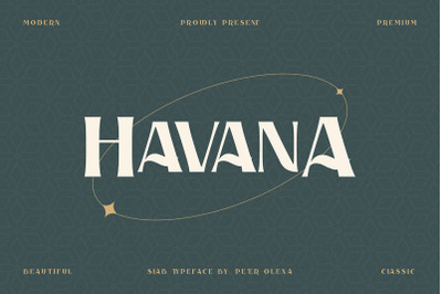 Havana Bold Serif