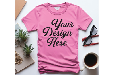 Bella Canvas 3001 T-shirt Mockups&2C; Bella Canvas Girl Mockups&2C; Digital