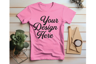 Bella Canvas 3001 T-shirt Mockups, Bella Canvas Girl Mockups, Digital