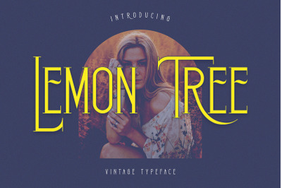 Lemon Tree Vintage Condensed Serif