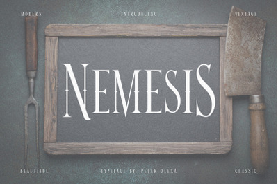 Nemesis Vintage Font