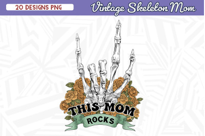 This Mom Rock Skeleton Mom