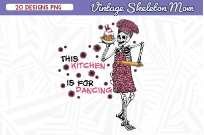 This Kitchen For Dancing Skeleton