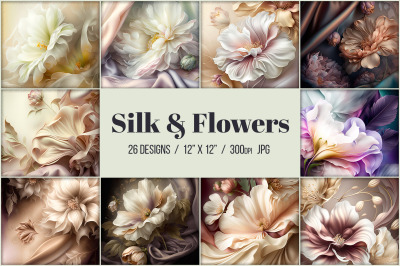 Silk and Flowers - 26 Designs