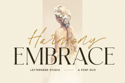 Harmony Embrace - Font Duo