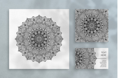 Decorative Mandala Background 2