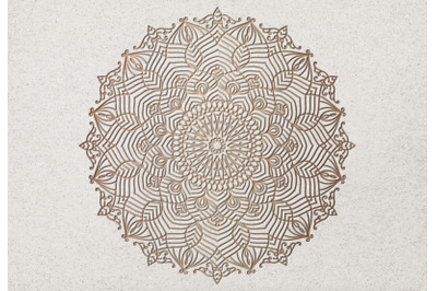 Decorative Mandala Background 4