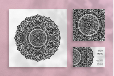 Decorative Mandala Background 9