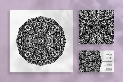 Decorative Mandala Background 10