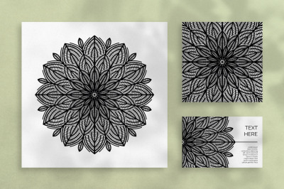 Decorative Mandala Background 17