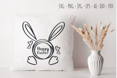 Easter Bunny SVG - Cut File