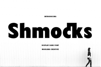 Shmocks Retro Sans Display Font