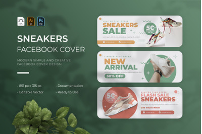 Sneakers - Facebook Cover