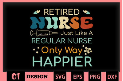 Retired Nurse Like Regular But Happier