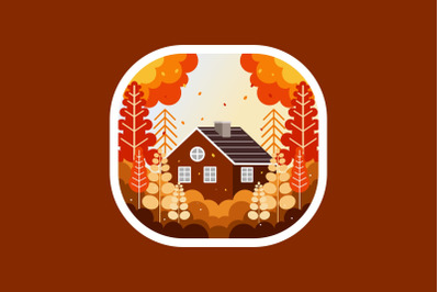 Home in the autumn