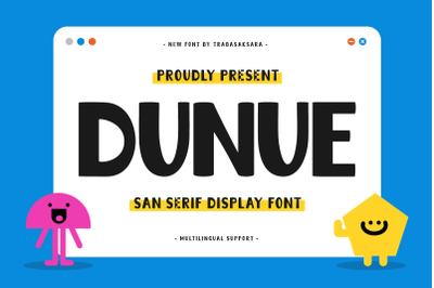 Dunue Display Font
