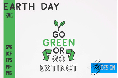 Earth Day SVG Design | Earth SVG Quotes | Green Planet SVG Quotes