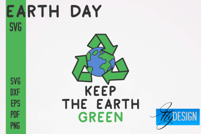 Earth Day SVG Design | Earth SVG Quotes | Green Planet SVG Quotes