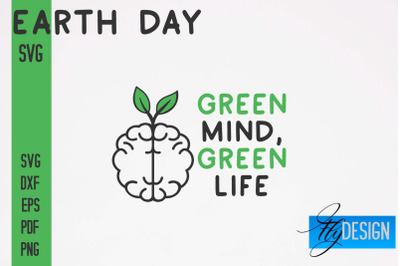 Earth Day SVG Design | Earth SVG Quotes | Green Planet SVG Quotes