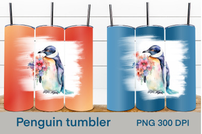 Penguin tumbler | Animal tumbler wrap