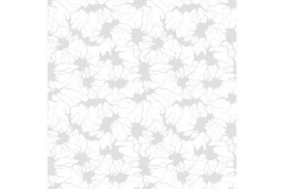 Cracked surface, dry ground cracks seamless pattern. Decorative holes,