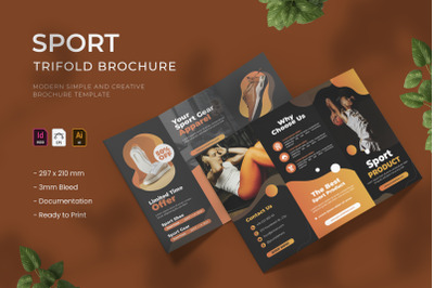 Sport Product - Trifold Brochure