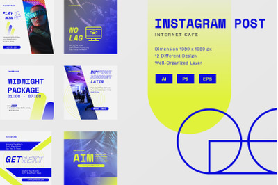 Internet Cafe - Instagram Post