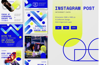 Internet Cafe - Instagram Post