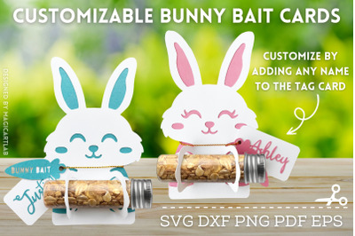 Bunny Bait Card | Easter Bunny SVG Cut File