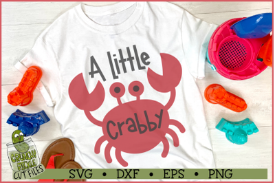 A Little Crabby Beach Crab SVG File