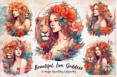 Beautiful Lion Goddess Bundle