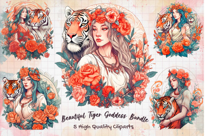 Beautiful Tiger Goddess Bundle