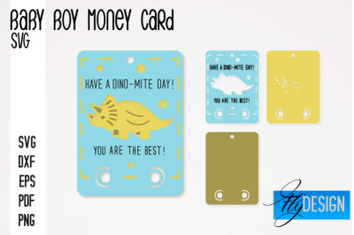 Baby Boy Money Card SVG | Baby Boy SVG Design | Baby Boy SVG Quotes