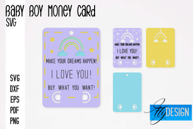 Baby Boy Money Card SVG | Baby Boy SVG Design | Baby Boy SVG Quotes