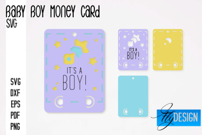 Baby Boy Money Card SVG | Baby Boy SVG Design | Baby Boy SVG Quotes