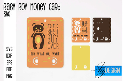 Baby Boy Money Card SVG | Baby Boy SVG Design | Baby Boy SVG Quotes