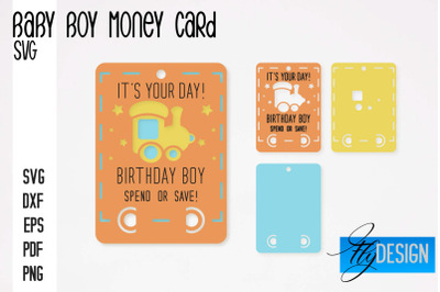 Baby Boy Money Card SVG | Baby Boy SVG Design | Baby Boy SVG Quotes