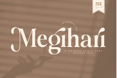 Megihari Typeface