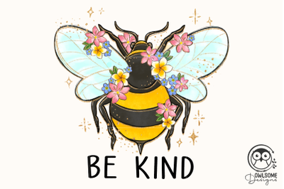 Bee Kind Png Sublimation