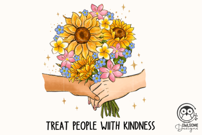 Treat People With Kindness PNG