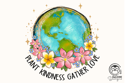 Plant Kindness Gather Love Earth Png