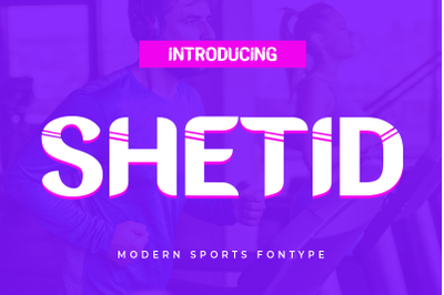Shetid Sport Display Font
