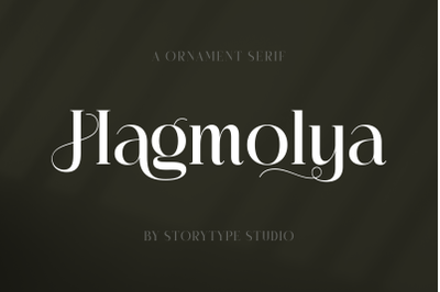 Hagmolya Typeface