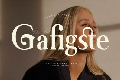 Gafigste Typeface