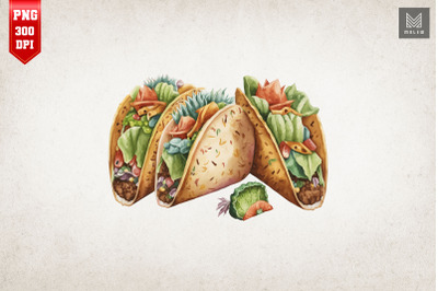 Taco Lover Watercolor 20