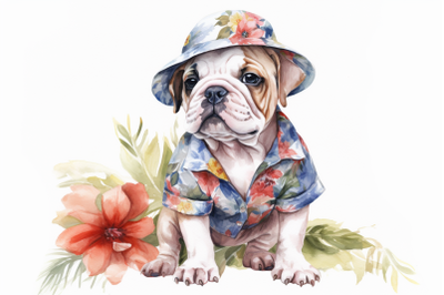 Floral Pitbull | Summer Collections