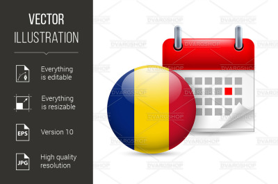 Icon of National Day in Romania