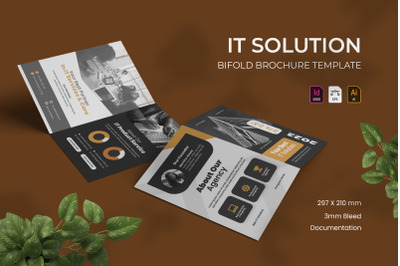 IT Solution - Bifold Brochure