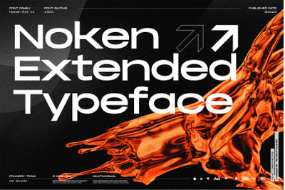 Noken Extended - Versatile Typeface