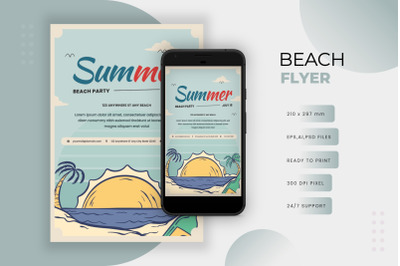 Beach - Flyer